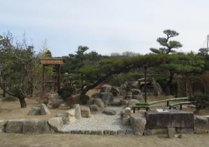 修了庭園作成実習