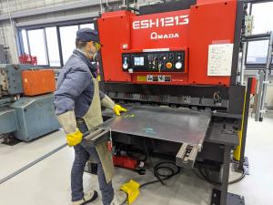 機械板金加工実習3